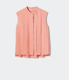 コントワー・デ・コトニエ　ピンク ノースリーブ シャツ