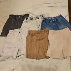 ハーフパンツ キッズ　6枚セット