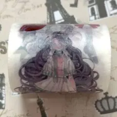 は*読様 p《No.17》海外マスキングテープ 人物マステ 巻き売り　中古