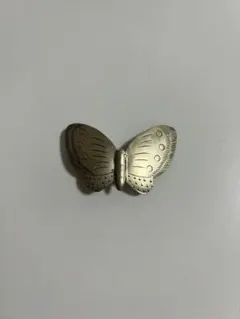 ヴィンテージ　蝶　バレッタ