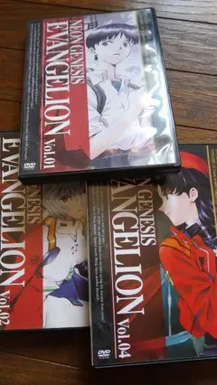 NEON GENESIS EVANGELION Vol.01・02・04
