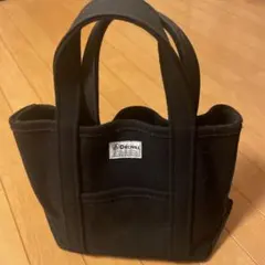 最終値下げ【美品】ORCIVAL メルトンブトートバッグ 黒これからの季節に最適