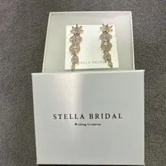 STELLA BRIDAL クリスタルイヤリング