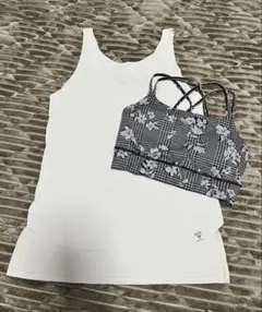 SUKALA ☆チェックセパレートツイストタンクトップ S ブラトップ