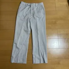 SHIPS スラックス　ライトグレー