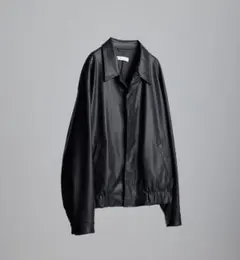 WYM LIDNM FAKE LEATHER WIDE BLOUSON
