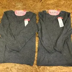 レディース あったかインナー 8分袖 Lサイズ 2点まとめて　2785