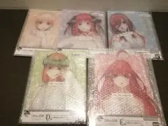 五等分の花嫁一番くじ　A賞　B賞　C賞　D賞　E賞　バストアップアクリルボード