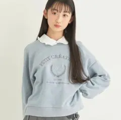 ciel様専用メゾピアノジュニア160❤︎ 衿つきカレッジトレーナー アナスイミニ