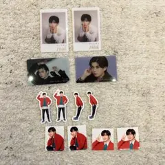 なにわ男子 長尾謙杜 クリアカード フレークシールセット