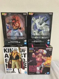 最新プライズフィギュア　ニューゲート　リンリン　ゴジータ　超一星龍　４体セット