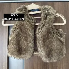 RALPH LAUREN キッズ ファーベスト 90cm