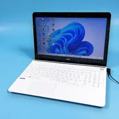 Corei7☆Win11☆快適SSD ブルーレイ NECノートパソコン カメラ付