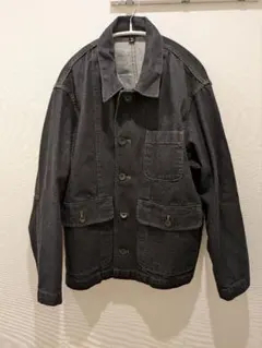 GUデニムワークジャケット Dark Gray Mサイズ