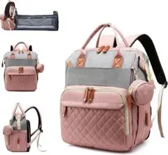 【美品】マザーズリュック ママリュック　ピンク