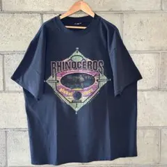 【VINTAGE】90’s シングルステッチ 両面 プリントTシャツ