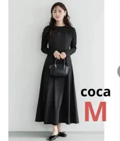 coca♡新品！ドッキングワンピース　ブラック　Mサイズ