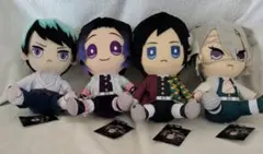 鬼滅の刃　BIGぬいぐるみ　4体