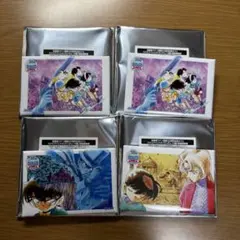 名探偵コナン 30周年記念カフェ スクエアバッジ 4個セットのサムネイル