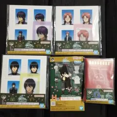 一番くじ3年Z組銀八先生　G賞　H賞　I賞3種　銀魂高校　5点セット　新品未使用