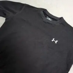 アンダーアーマー クルーネック スウェット サイズS ブラック
