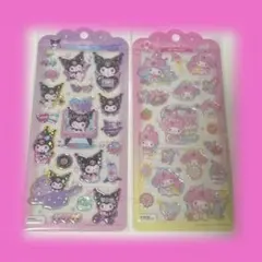 サンリオ ドロップジェリーシール マイメロ　クロミ　マイメロディ　2枚セット