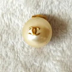シャネル　CHANEL パールイヤリング ココマーク　1995年製　片耳のみ