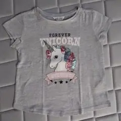 H&M ユニコーン Tシャツ 女の子半袖