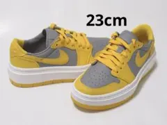 23cm グレー 黄色 ナイキ エア ジョーダン 1 エレベート LOW
