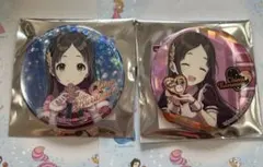 倉本千奈 缶バッジ 2点セット 学マス バレンタイン クリスマス