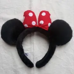 ミニーマウス耳カチューシャ