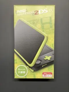 Newニンテンドー2DS LL ライム ブラック