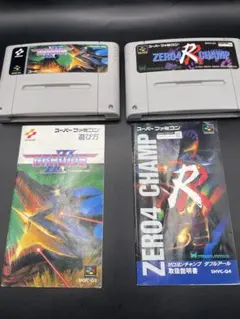 グラディウス III & ZERO4 CHAMP セット　説付き