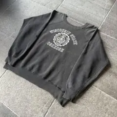 60s【BIG SIZE】 vintage スウェット "ブラック" XLサイズ