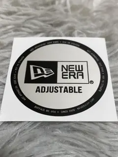 ニューエラ　キャップ　ステッカーシール　ADJUSTABLE