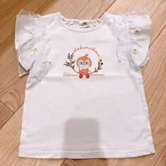 ドキンちゃん Tシャツ フリル袖　110cm