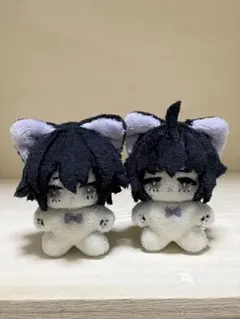無属性ぬいぐるみ　自作ぬいぐるみ　5cm 2体セット