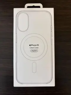 iPhone 16 純正クリアケース MagSafe対応