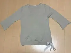 NICE CLAUP ナイスクラップ　Vネックニット