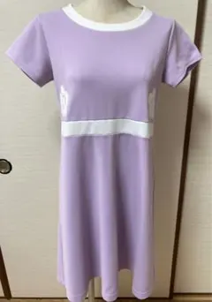 マリークワント　ワンピース　パープル　半袖