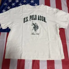 U.S. POLO ASSN. クリーム色 Tシャツ