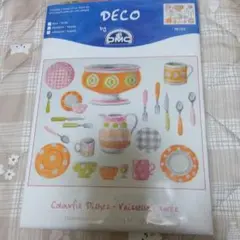 DMC DECO colorful dishes クロスステッチ キット
