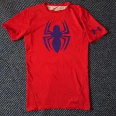 Under Armour HeatGear スパイダーグラフィック 赤