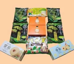 飲むみかん 堂島プレミアム 伊右衛門 抹茶菓子 パイの実詰め合わせセットのサムネイル