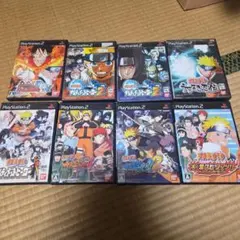 NARUTO -ナルト- 　PS2 ソフト　まとめ
