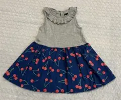 チェリー柄　ワンピース