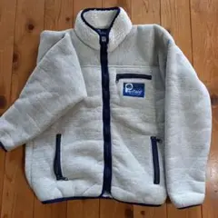 90s USA製 ペンフィールド ネップフリースジャケット 裏地ボア メンズM