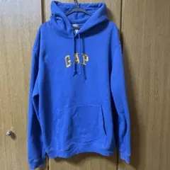 【希少】GAP 青 パーカー Mサイズ