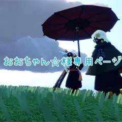 おおちゃん☆様専用ページ