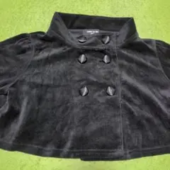 COMME CA ISM 　卒業式　入学式 羽織　黒 ダブルボタン ジャケット